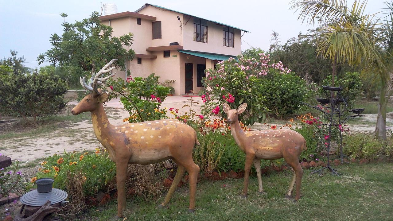 V Resorts Dudhwa Wilderness Camp Lakhimpur Ngoại thất bức ảnh